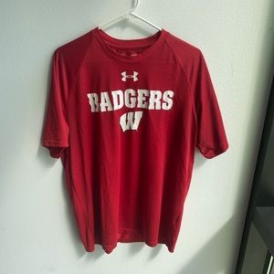 Wisconsin Badger Under Armour T-Shirt